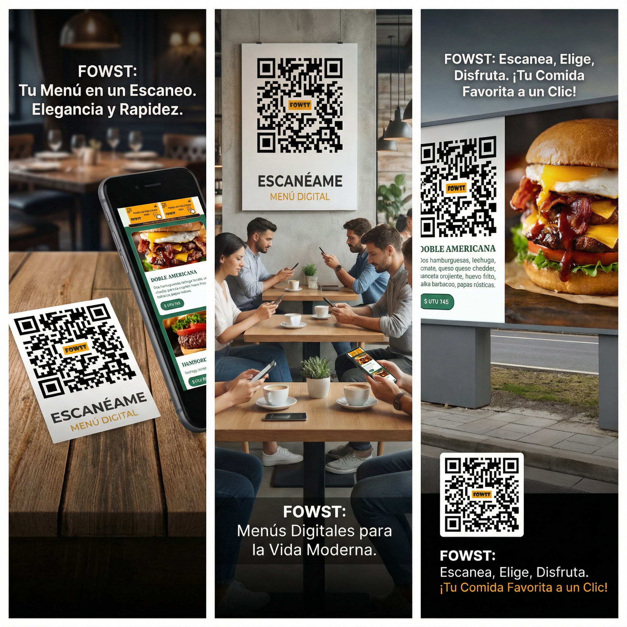 Fowst - Menús Digitales QR para Restaurantes